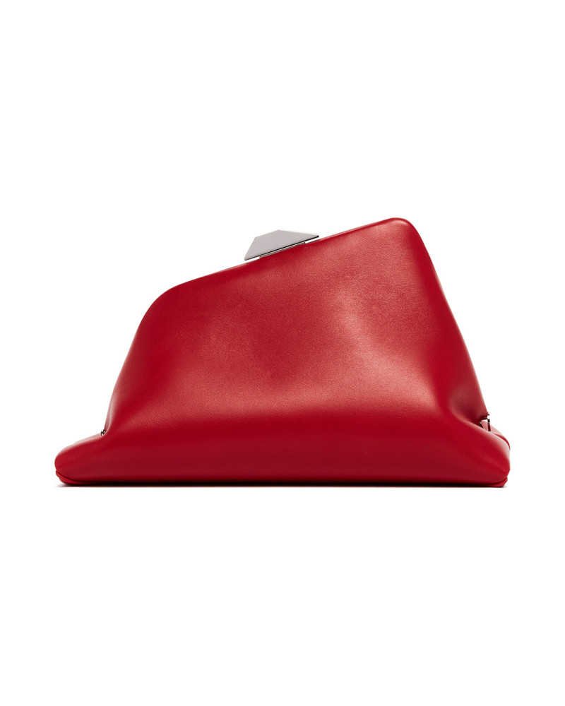THE ATTICO Red Day Off Shoulder Bag outlook