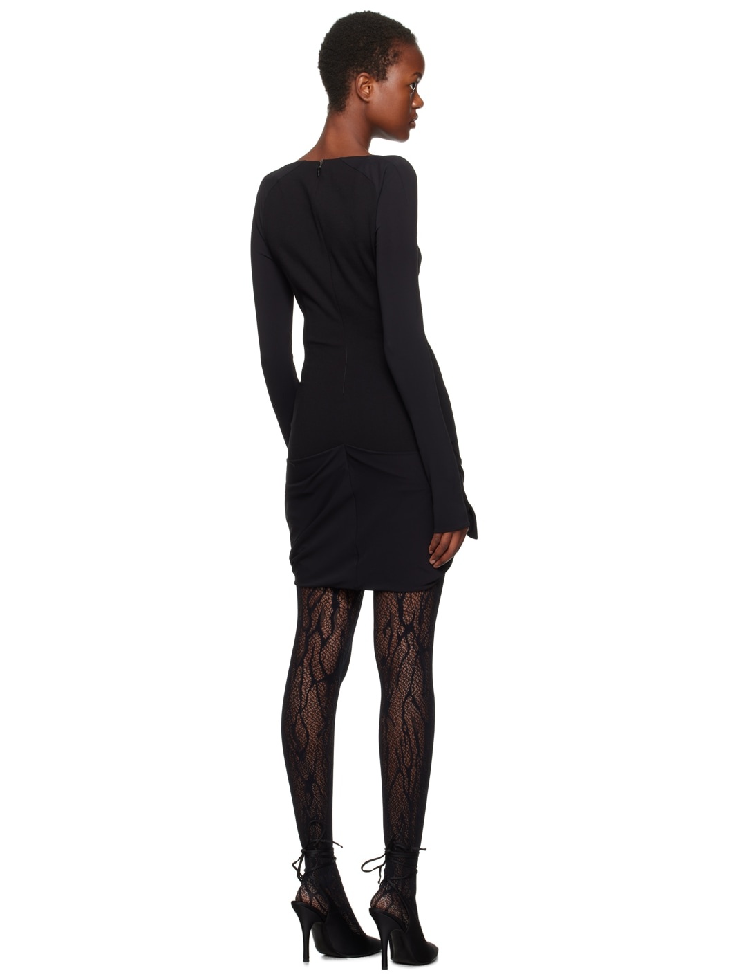 Black Donnie Minidress - 3