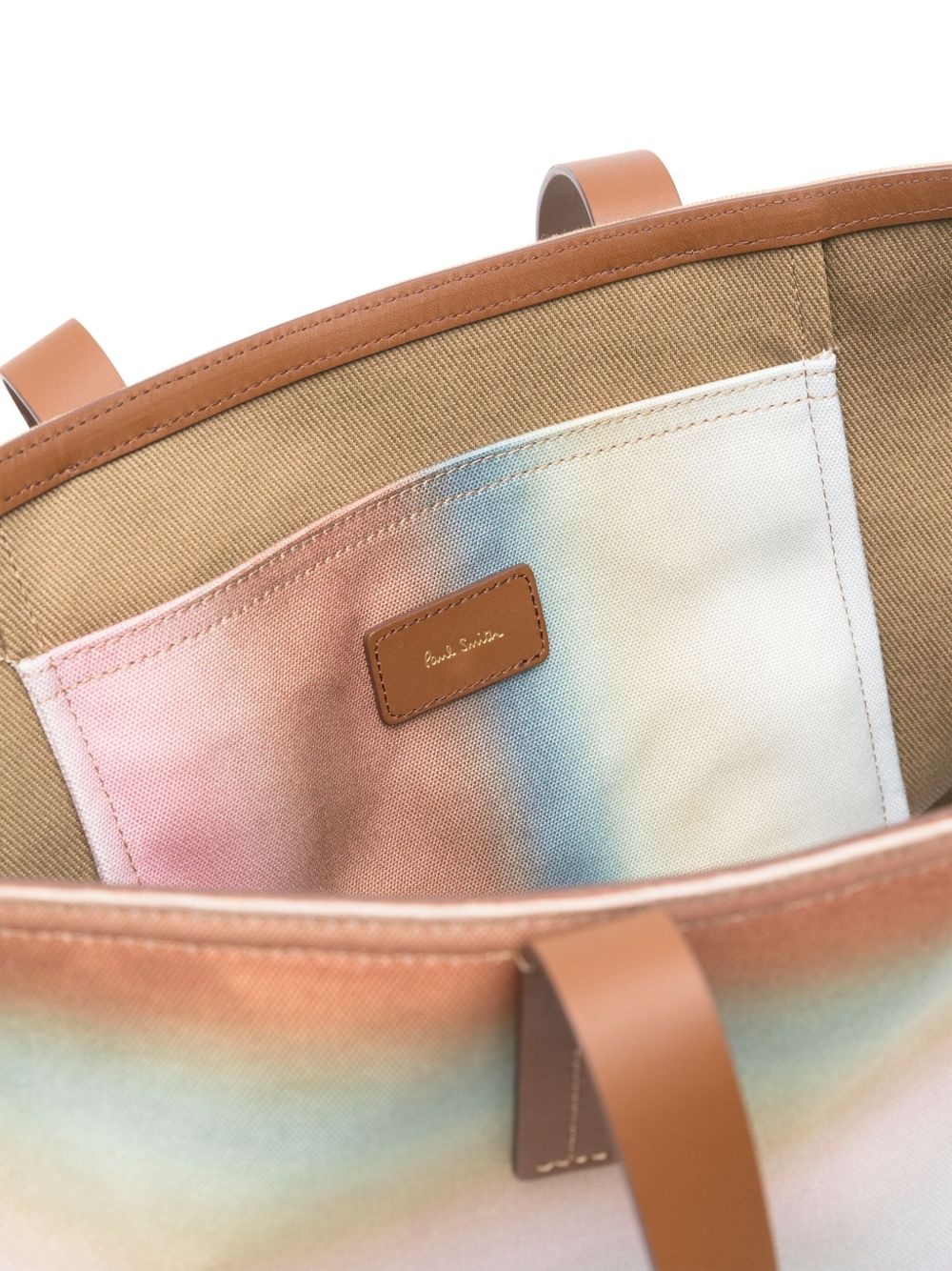 striped tote bag - 5