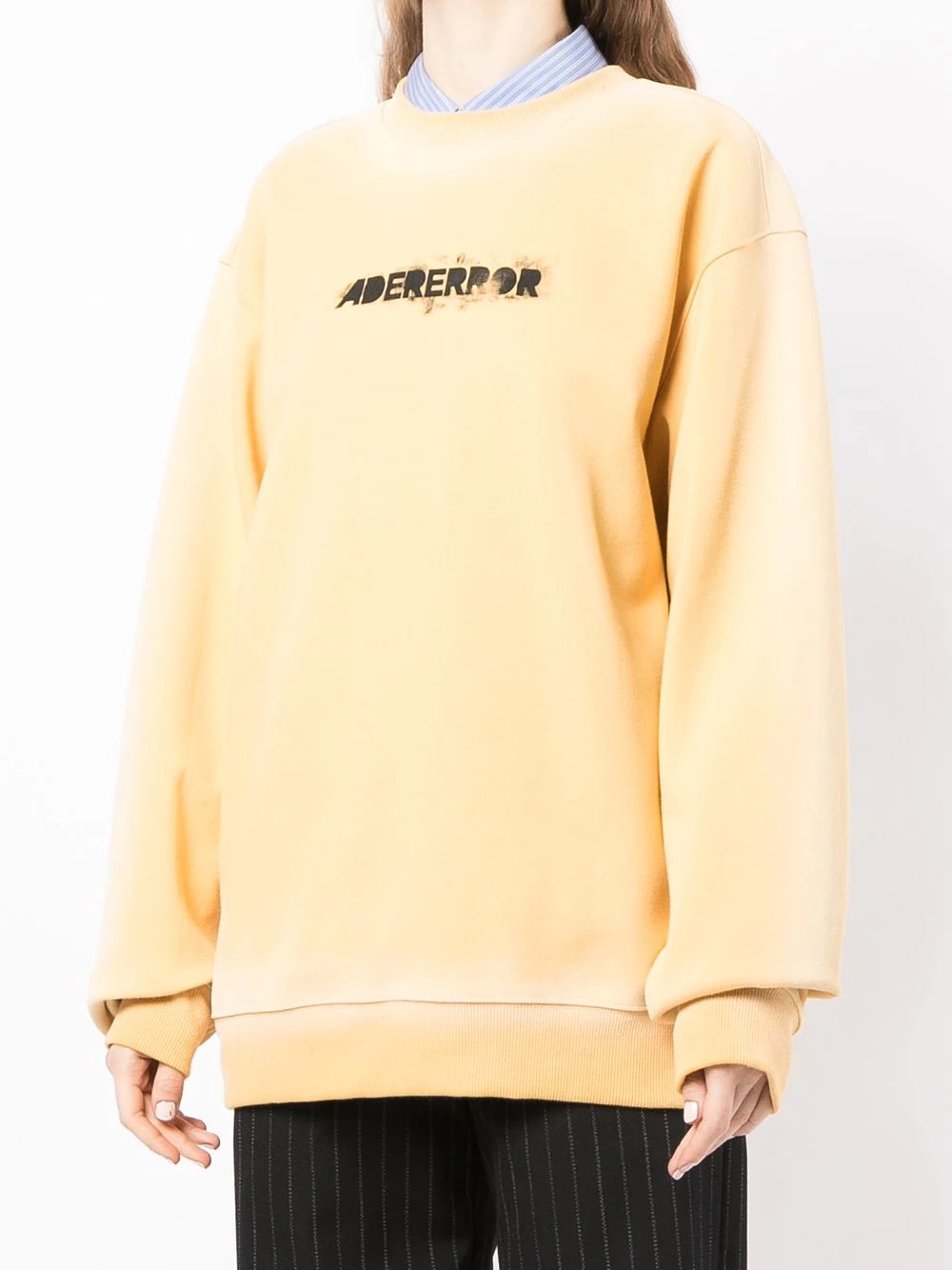 logo-print oversized sweatshirt - 4