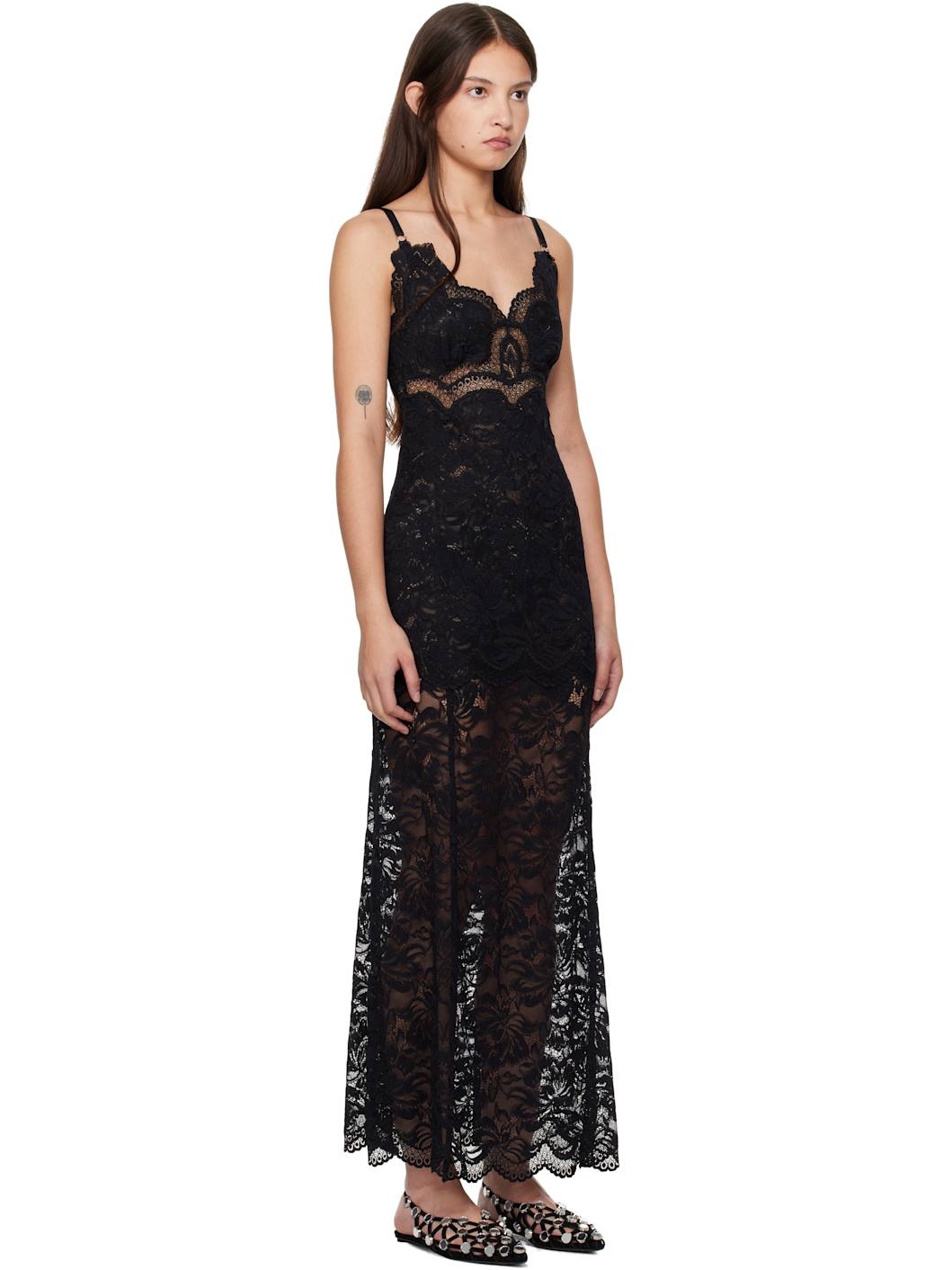 Black Long Maxi Dress - 2
