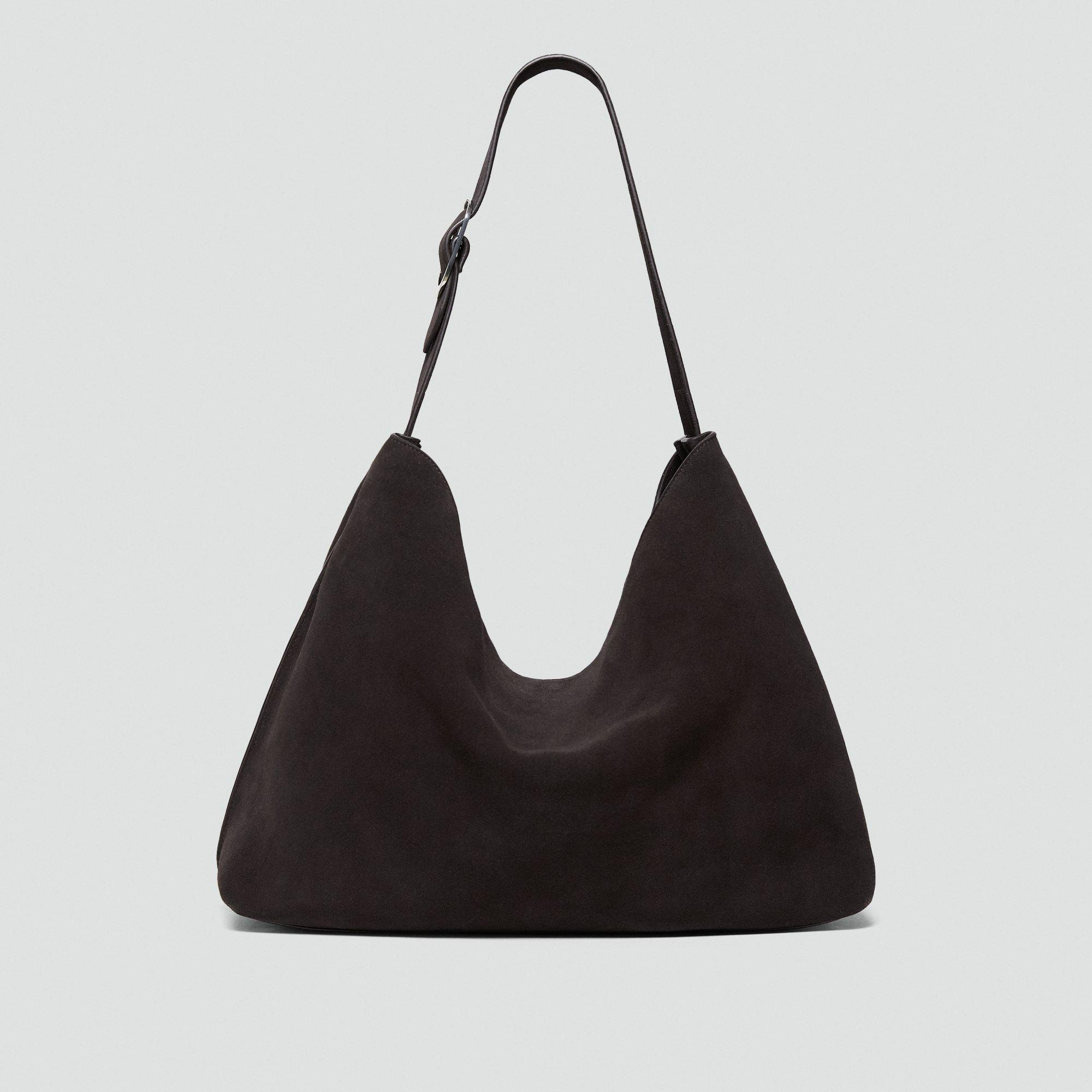 Hobo Bag in Suede - 5