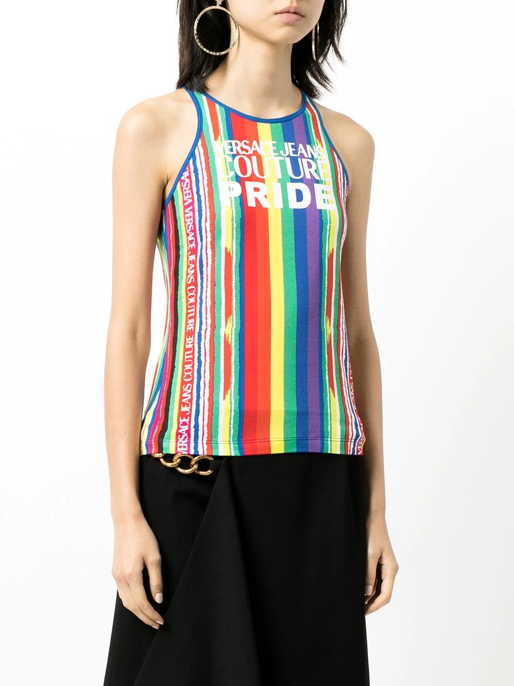 Pride Project-print vest top - 3