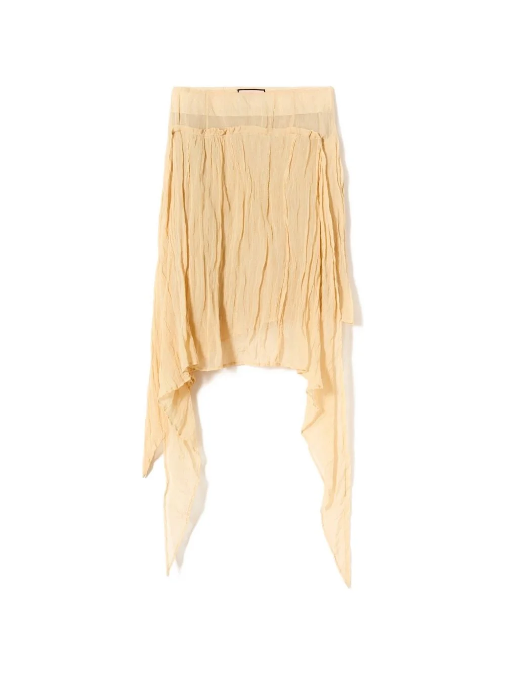 asymmetric skirt - 1