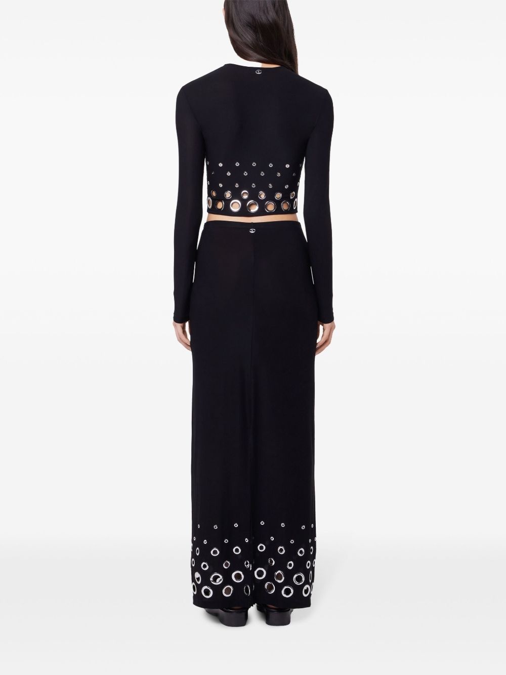 jersey maxi skirt - 3