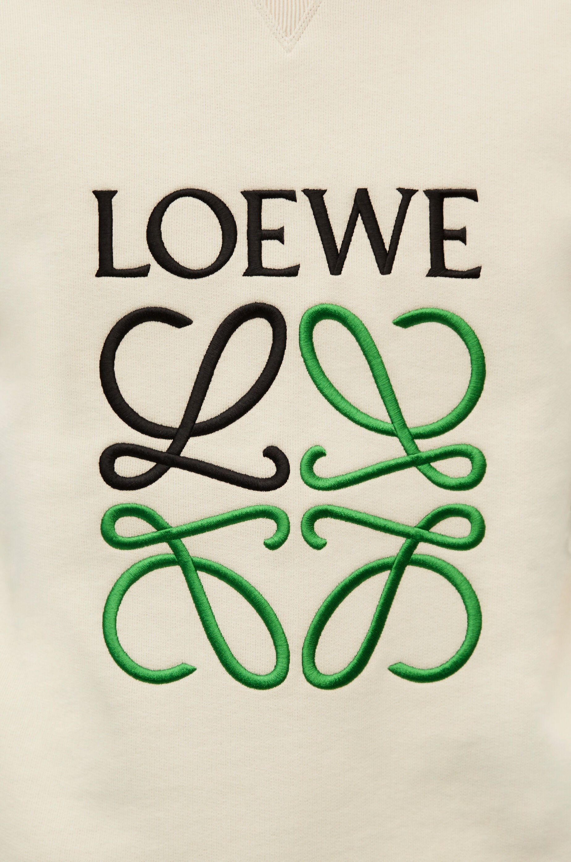 LOEWE Anagram regular fit sweatshirt in cotton - 5