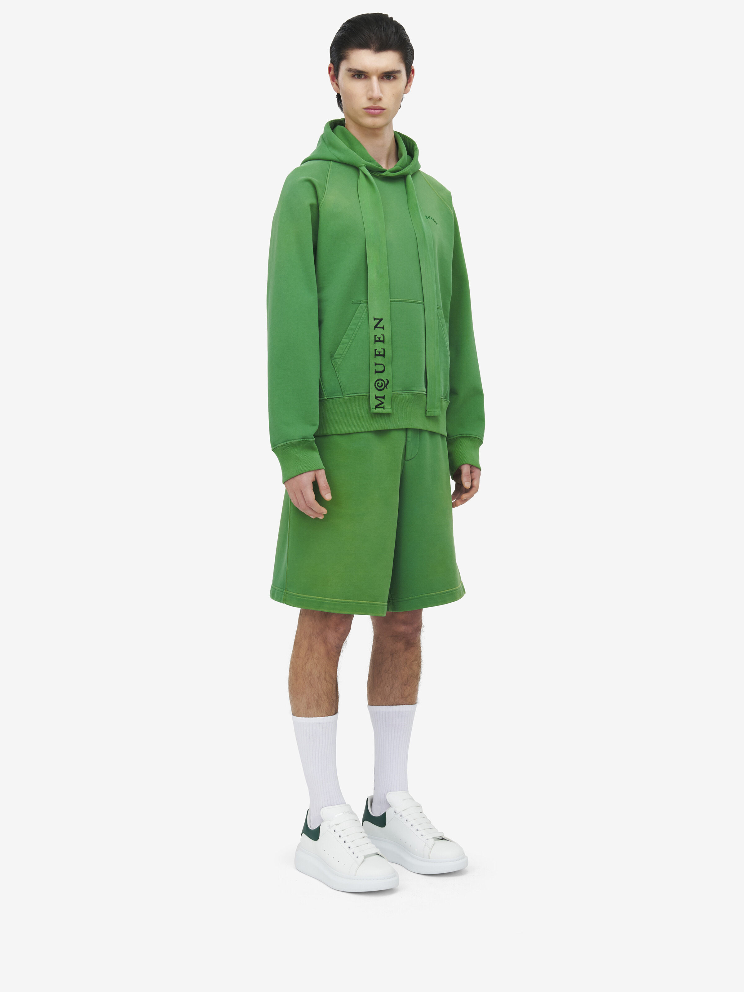 Stonewashed Jersey Hooded Sweatshirt - 3