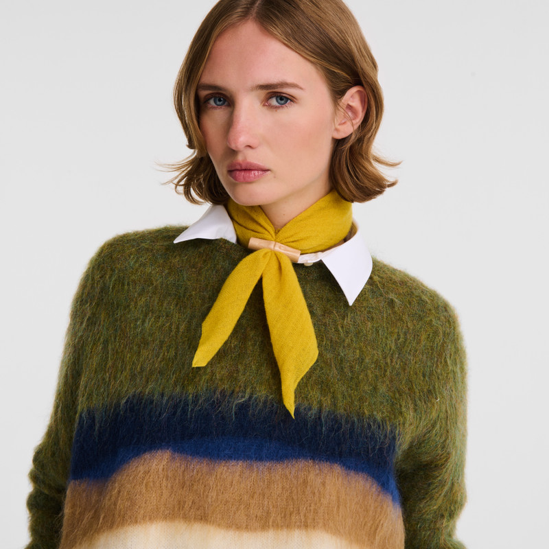 Longchamp L'Hiver en douceur Stole Nutmeg - OTHER outlook