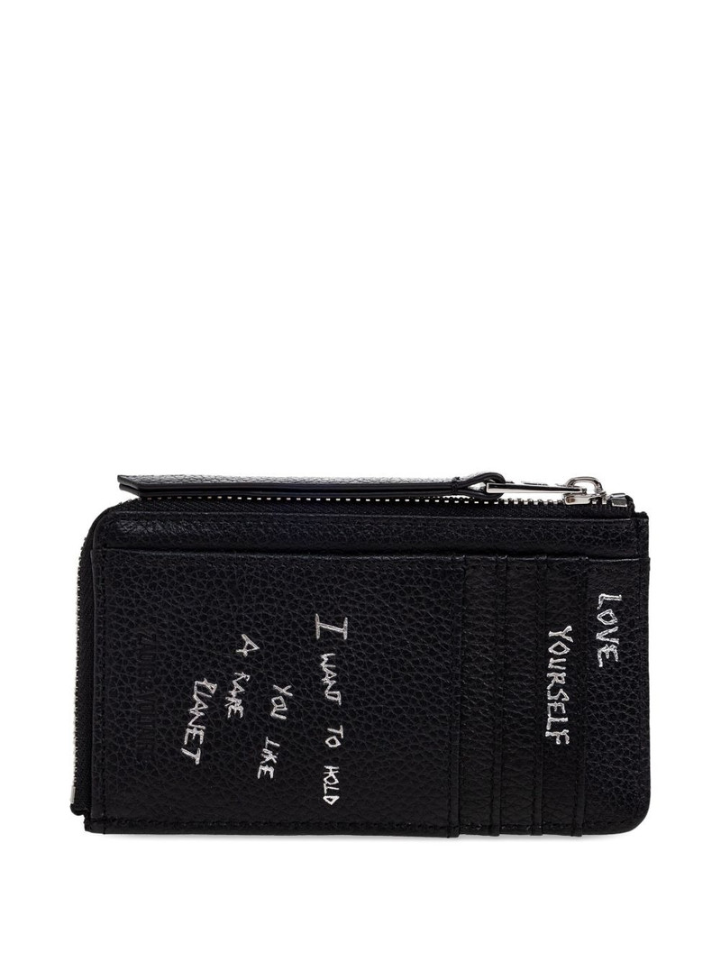 Zadig & Voltaire leather wallet outlook