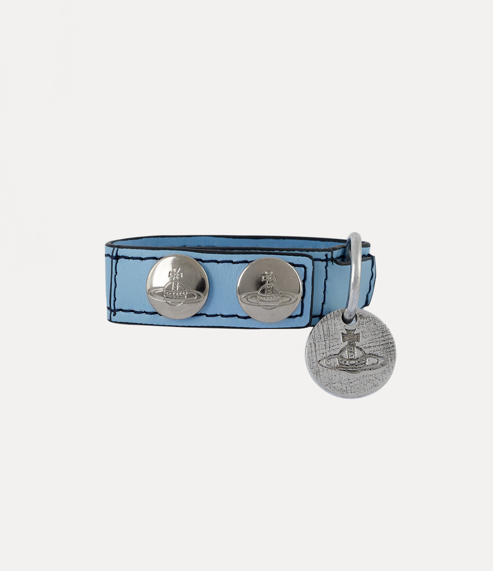 GADGET ORB LEATHER CHARM KEYRING - 1