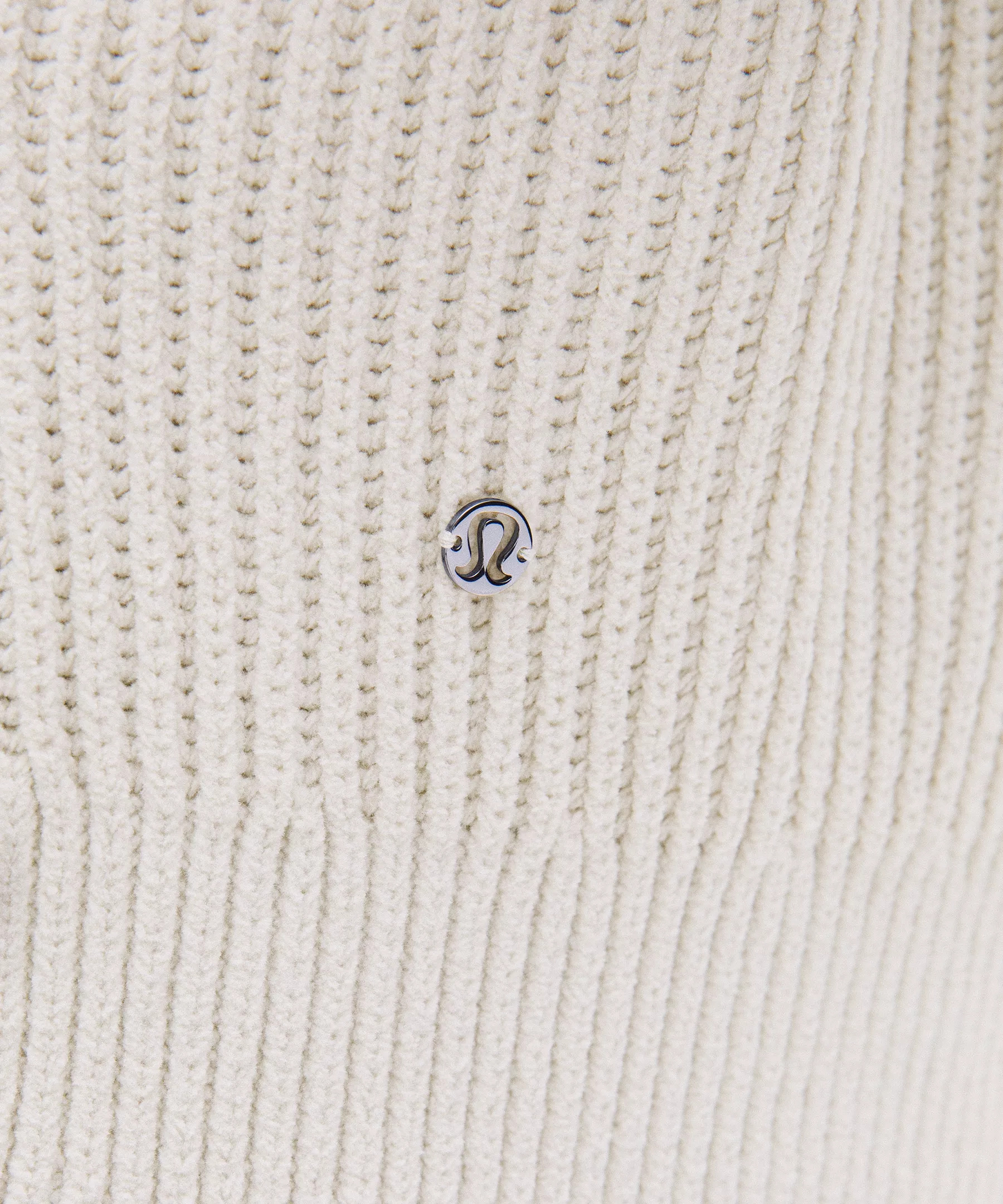 Knit Button-Front Cardigan - 6