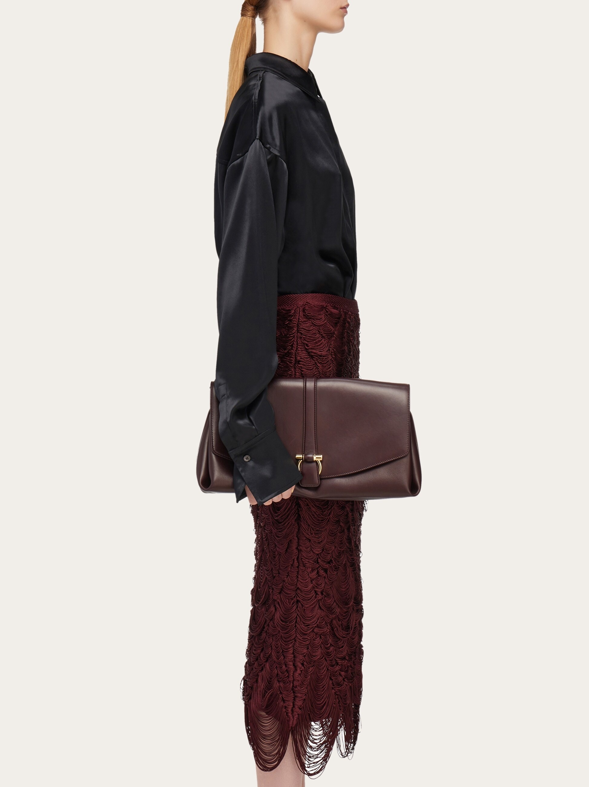 Front flap crossbody bag (L) - 2