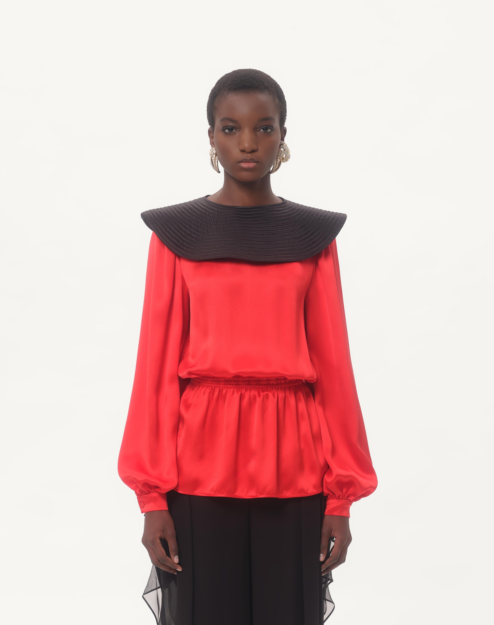 DOUBLE SATIN TOP - 6