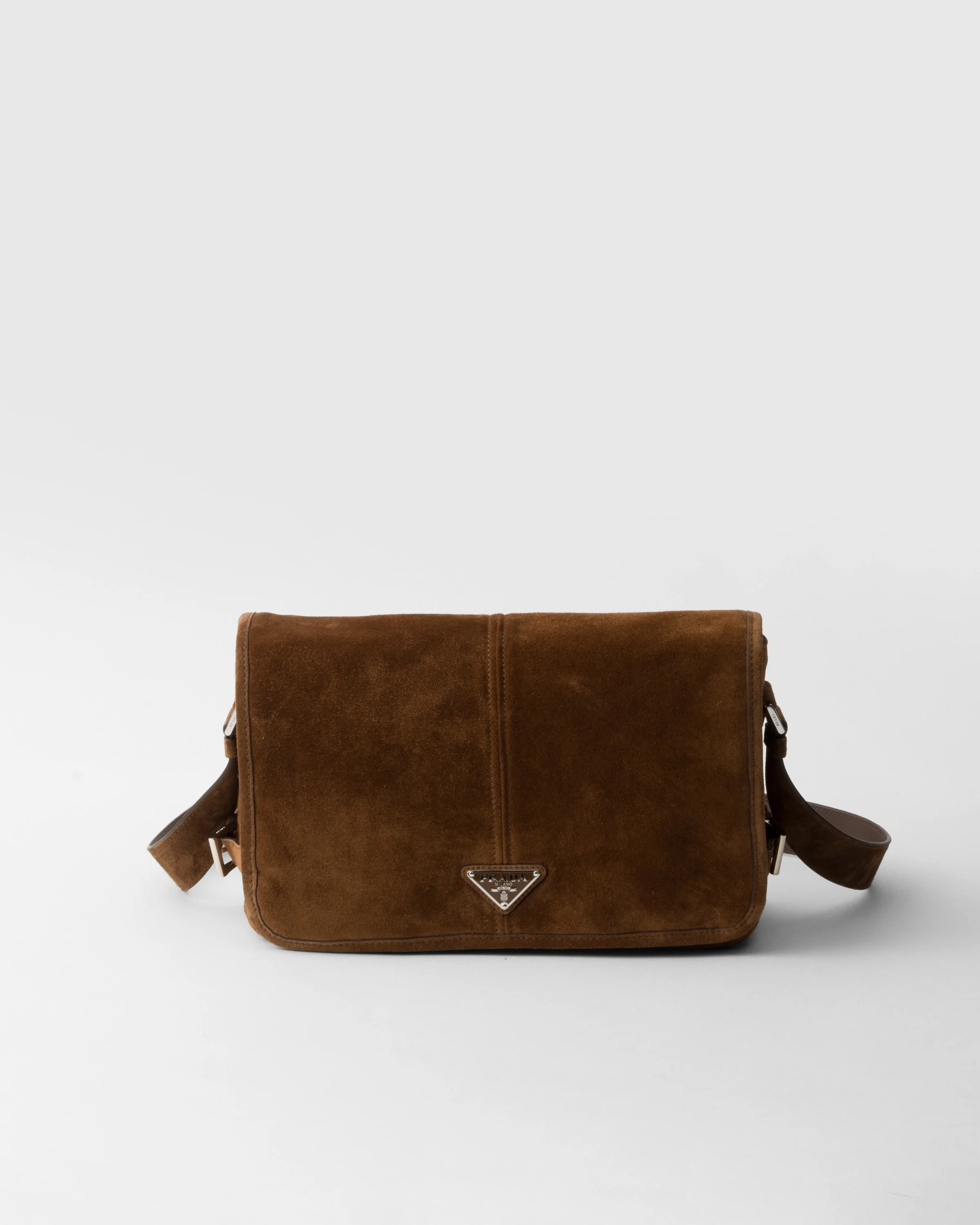 Suede shoulder bag - 1
