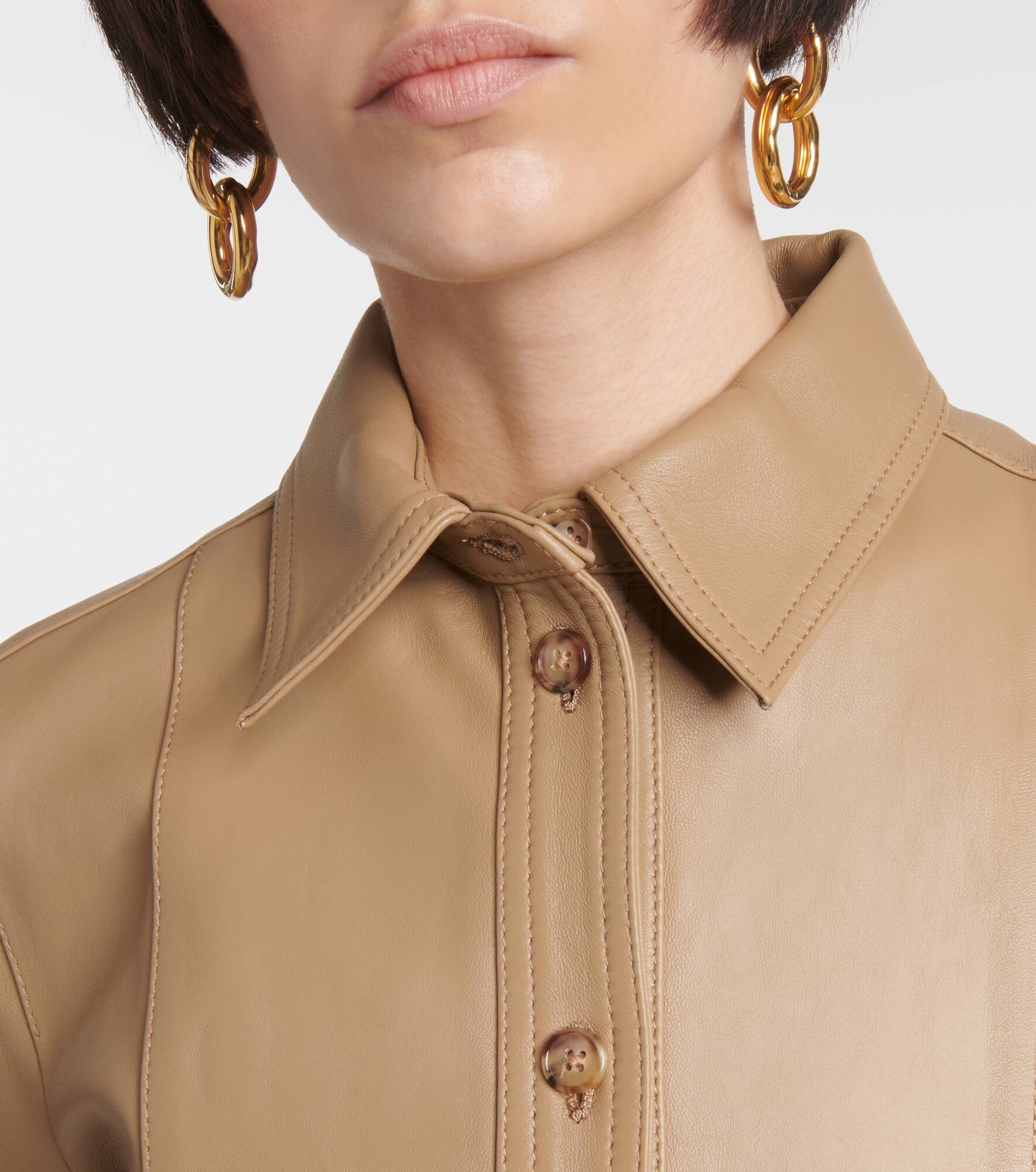 Leather shirt - 4
