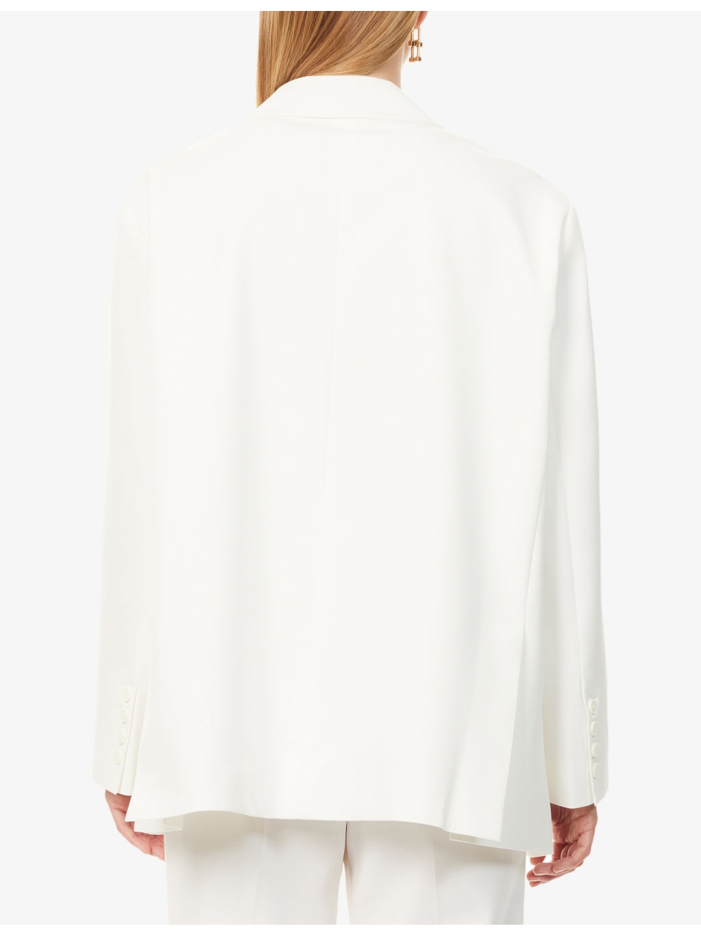 Bea Single-Breasted Stretch-Woven Blazer - 4
