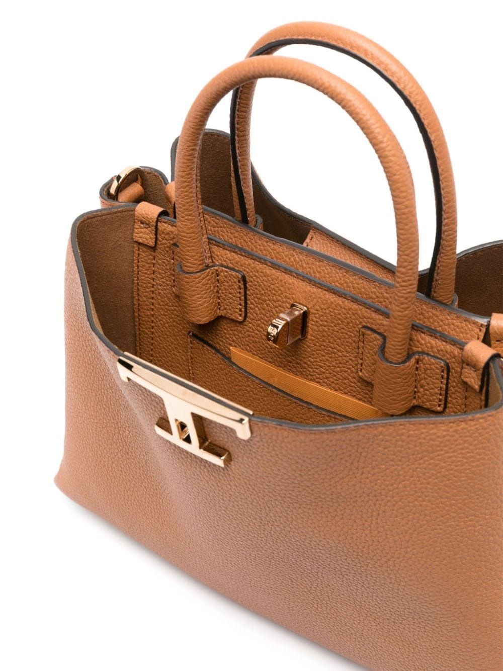 small T Timeless leather tote bag - 5