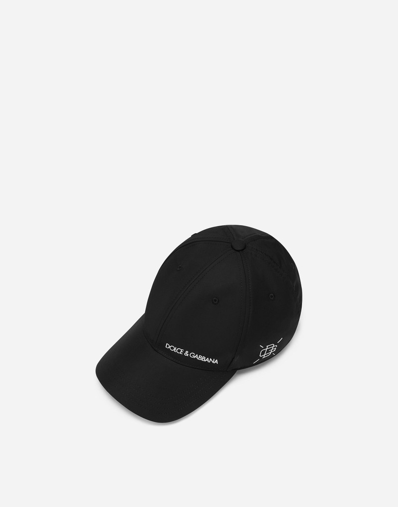 Dolce & Gabbana Cotton baseball cap with DG embroidery outlook