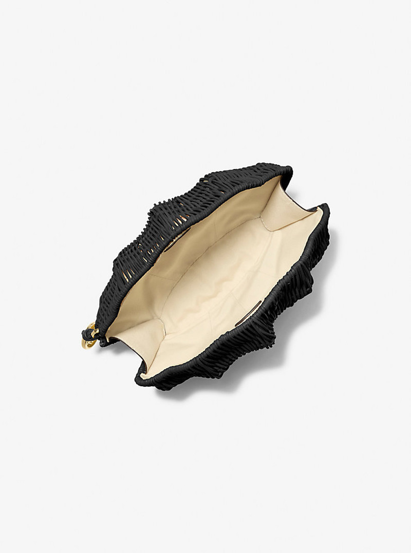 MICHAEL KORS Shelly Rattan Clutch outlook