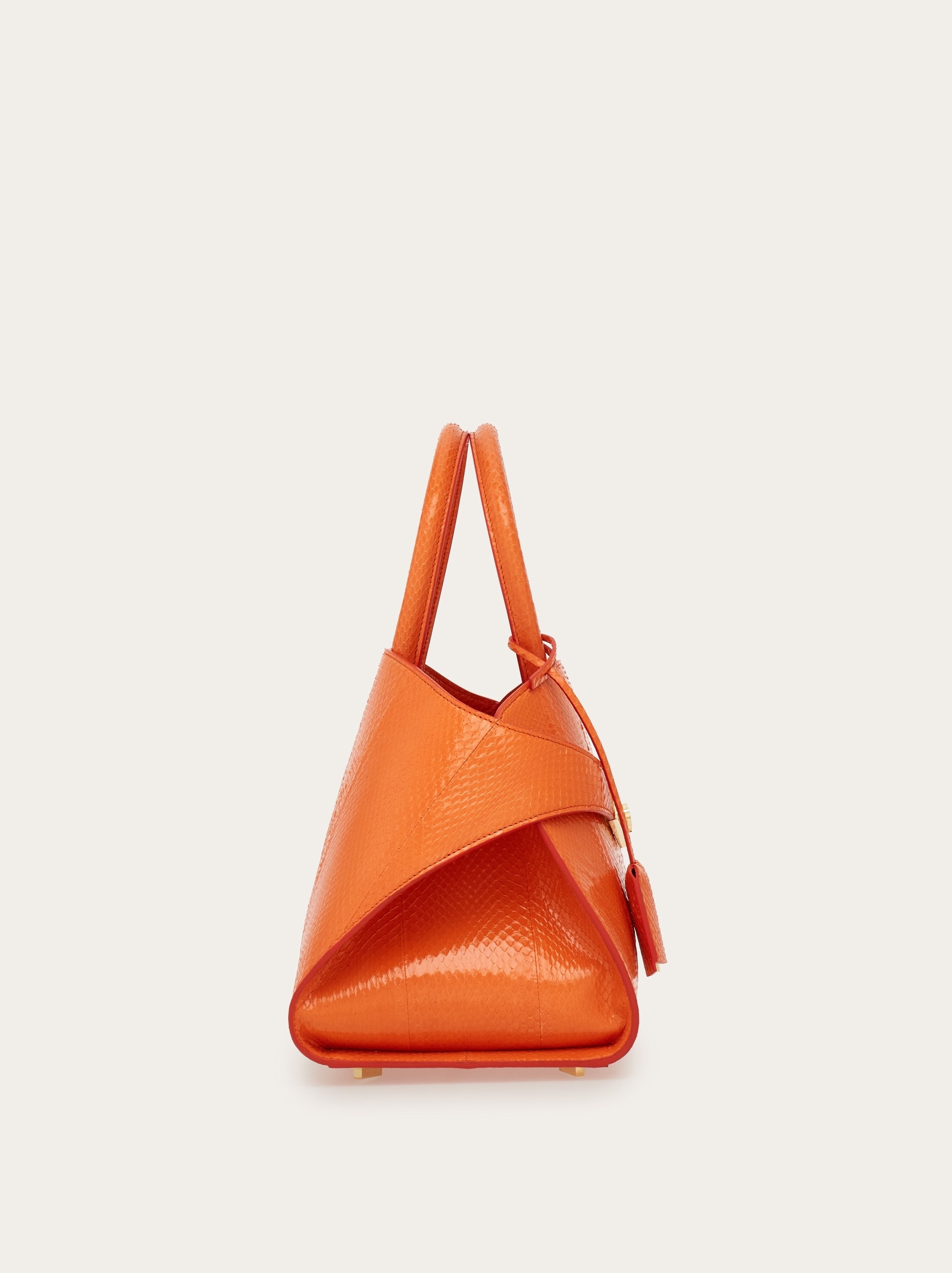 Hug bicolor handbag (S) - 4