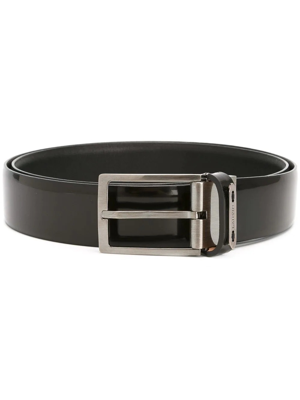 leather buckle belt - 1