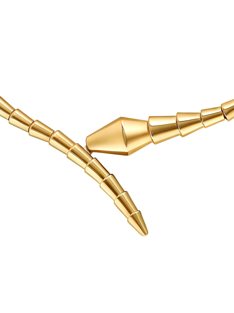 Women's Serpenti Viper 18K Gold Choker - Yellow Gold 5