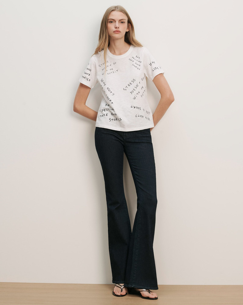 CARLA PRINTED CREWNECK T-SHIRT 3