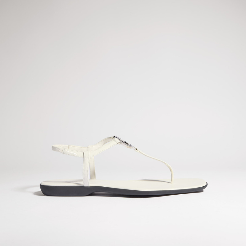 Women's thong sandal with Interlocking G - 1
