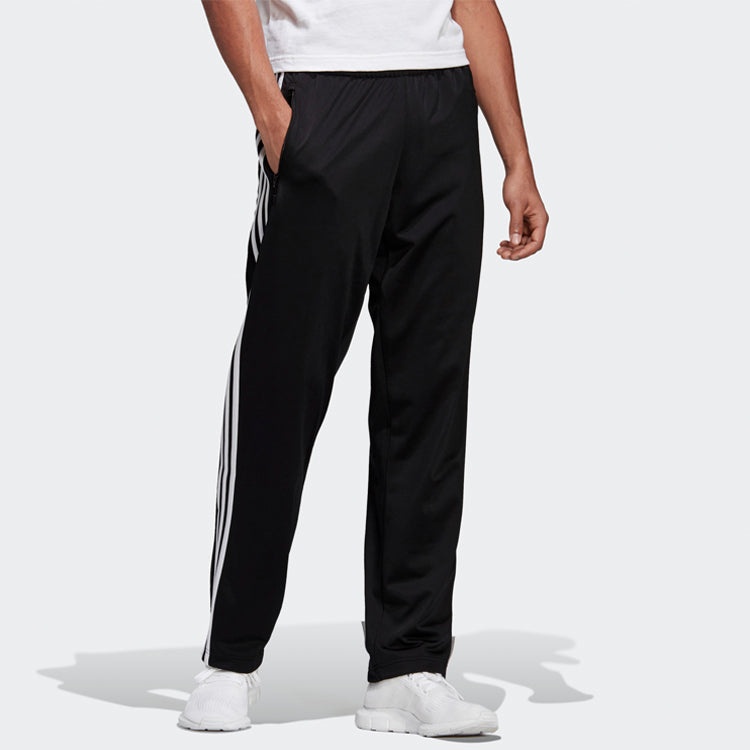 adidas originals Firebird Track Pants Side Casual Sports Long Pants Black ED6897 - 5