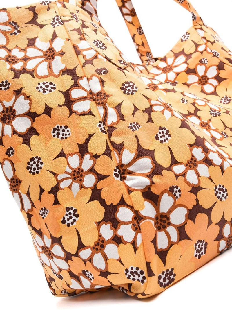 floral-print cotton shoulder bag 4