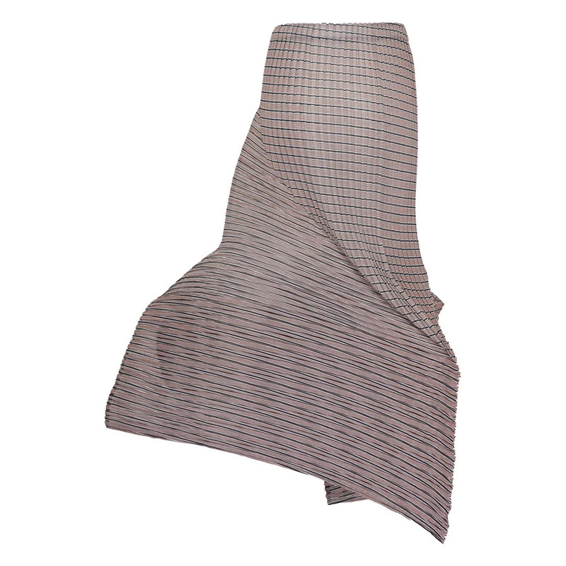 ISSEY MIYAKE Striped Machine Pleat Skirt outlook
