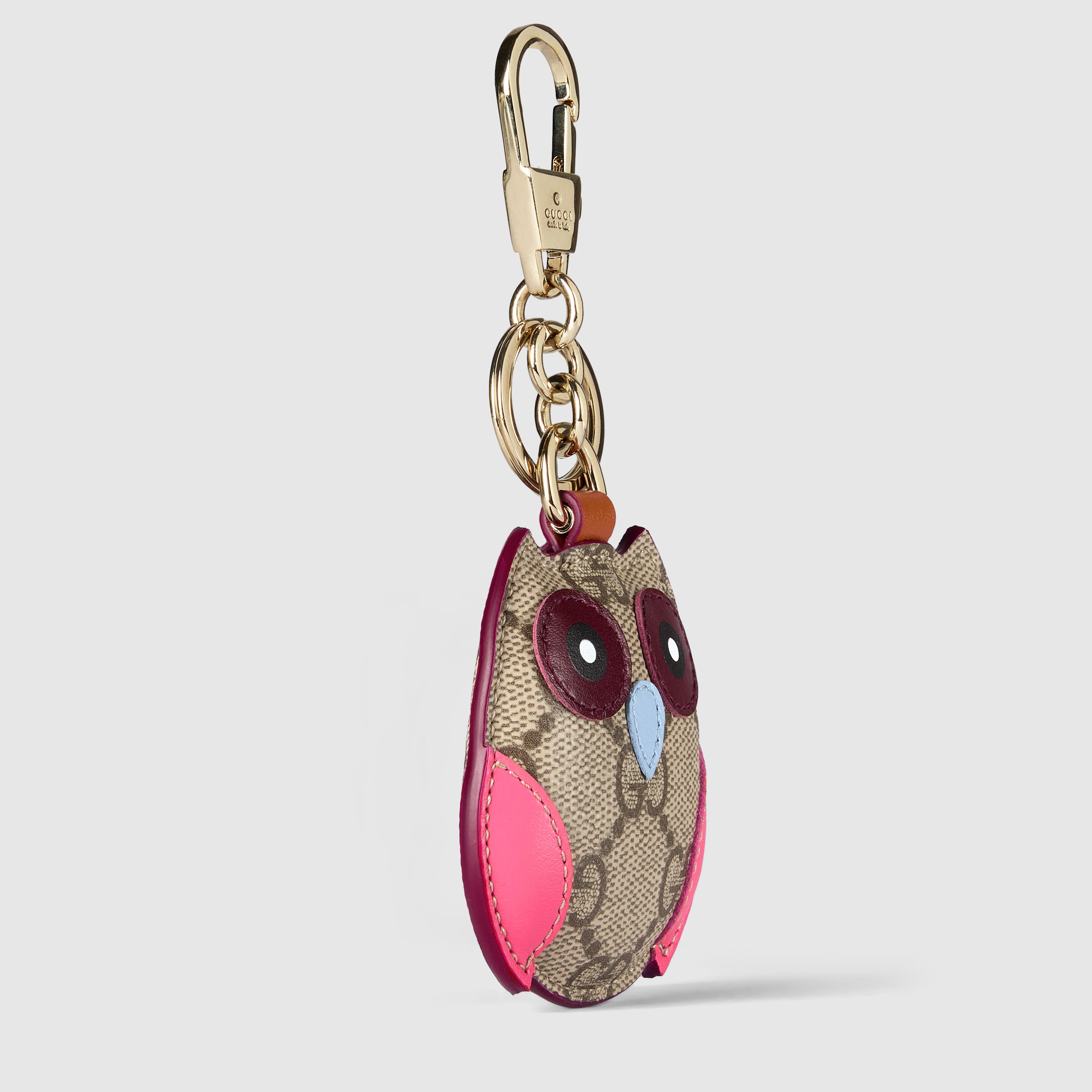 Owl-shaped bag charm - 4