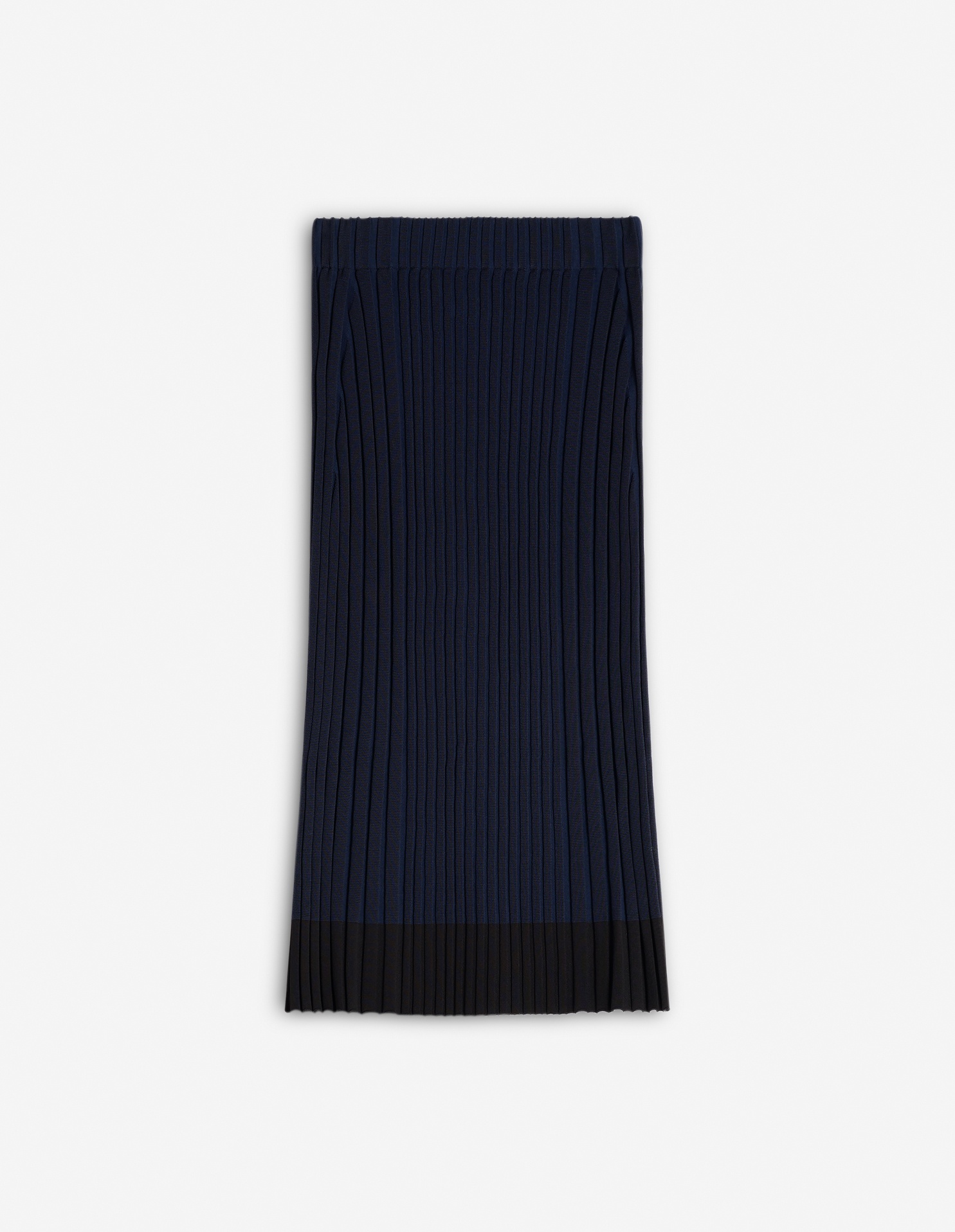 BABY FOX PATCH RIBBED MIDI SKIRT - 6