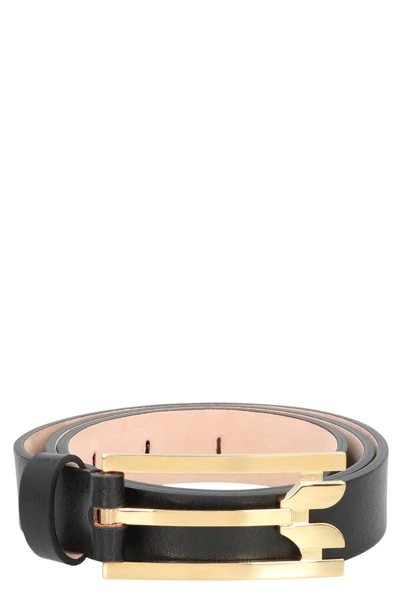 Victoria Beckham Dorian Belt In Leather - 1
