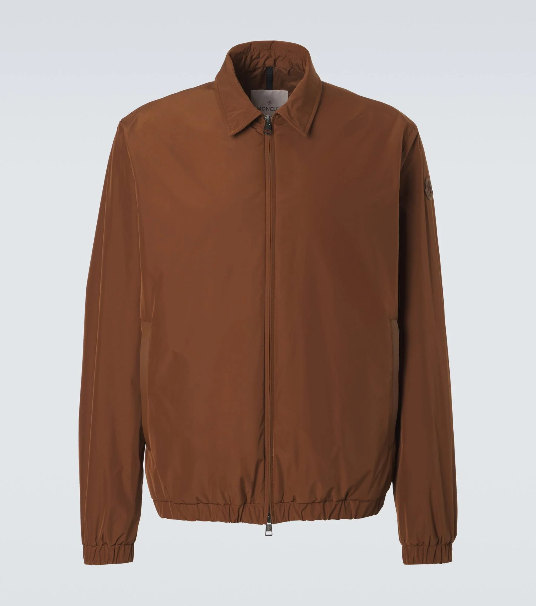 Socot leather-trimmed blouson jacket - 1