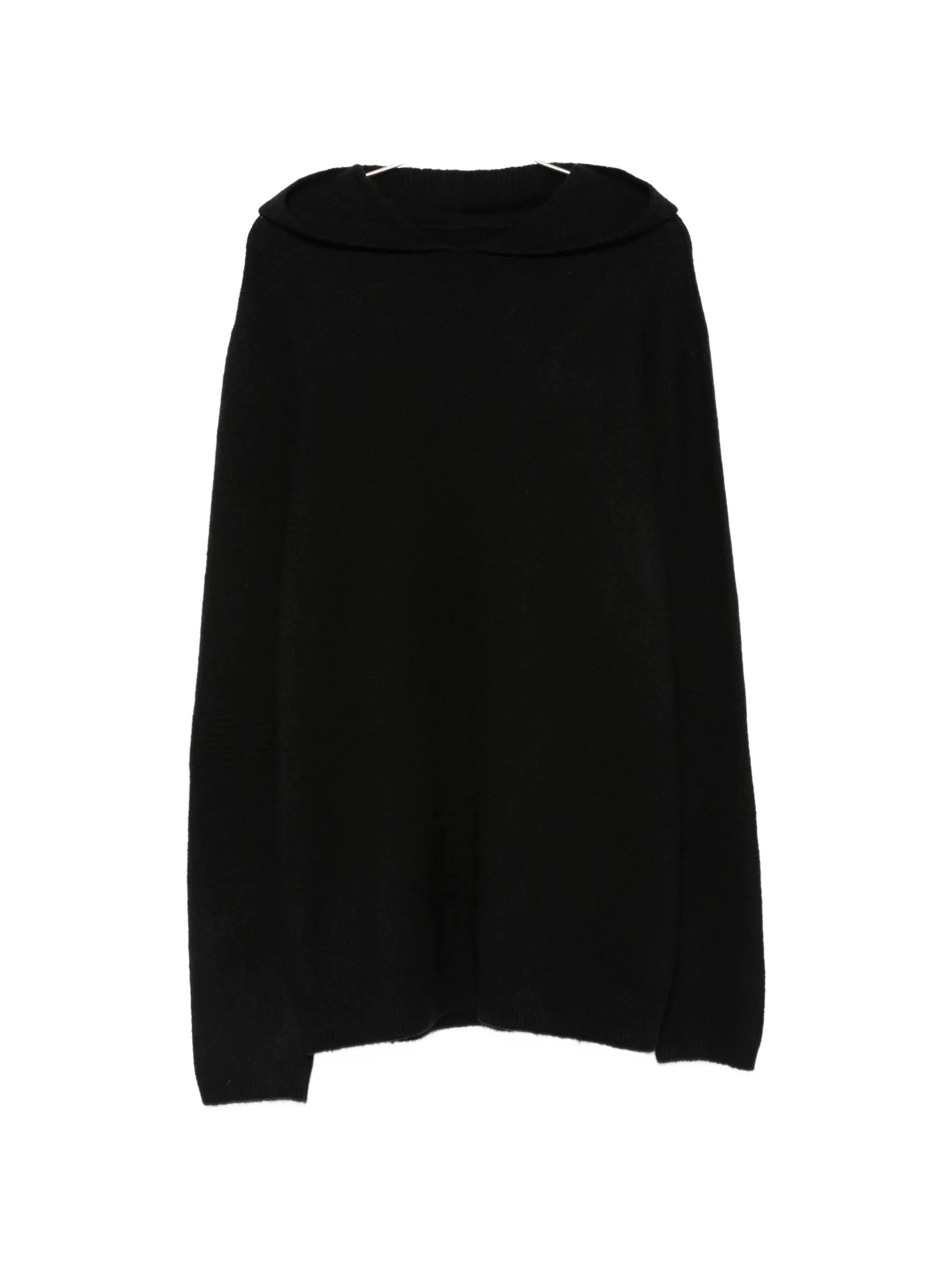 Rick Owens Knitted Hooded Sweater - 1