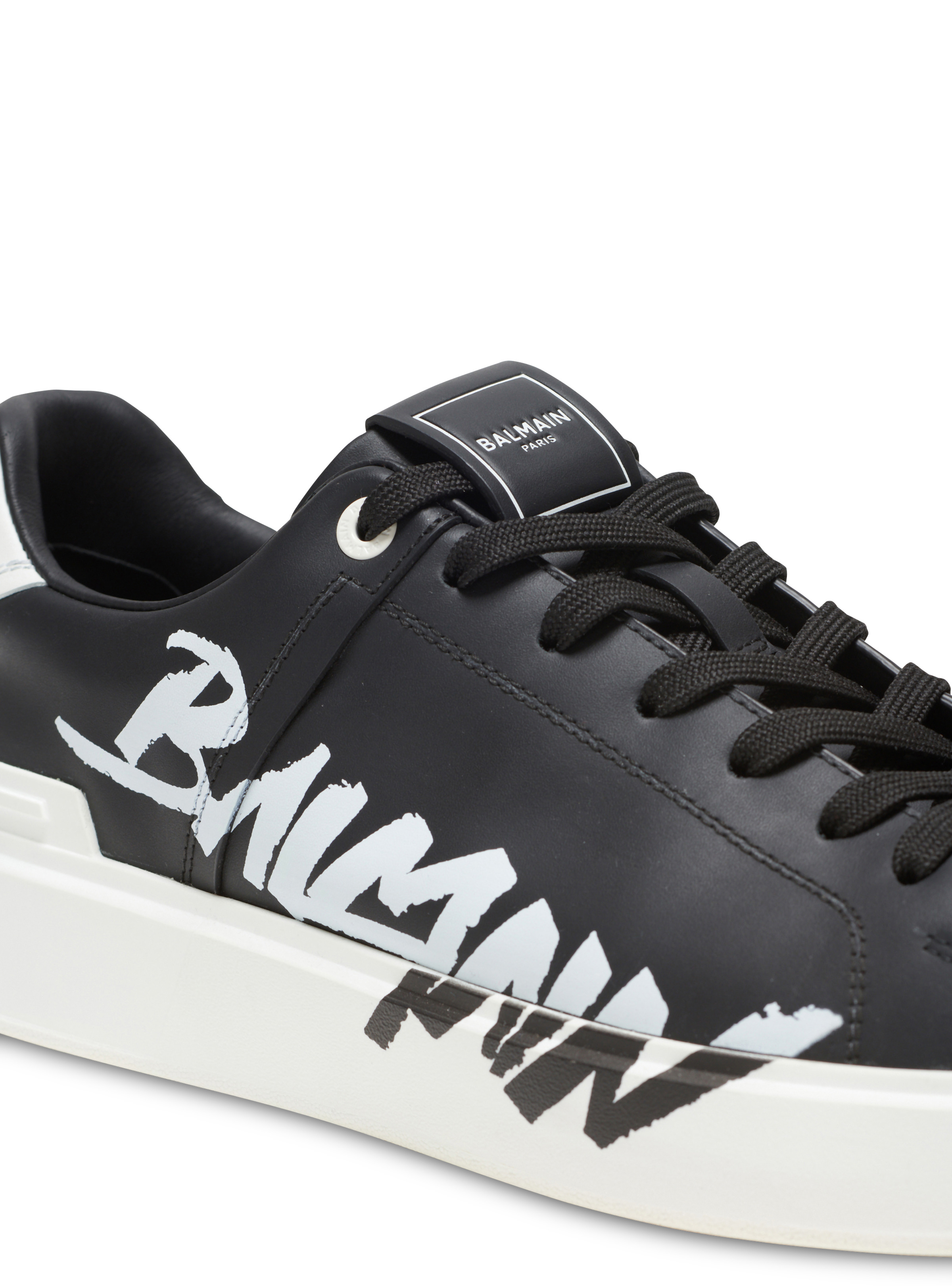 B-Court printed leather trainers - 6