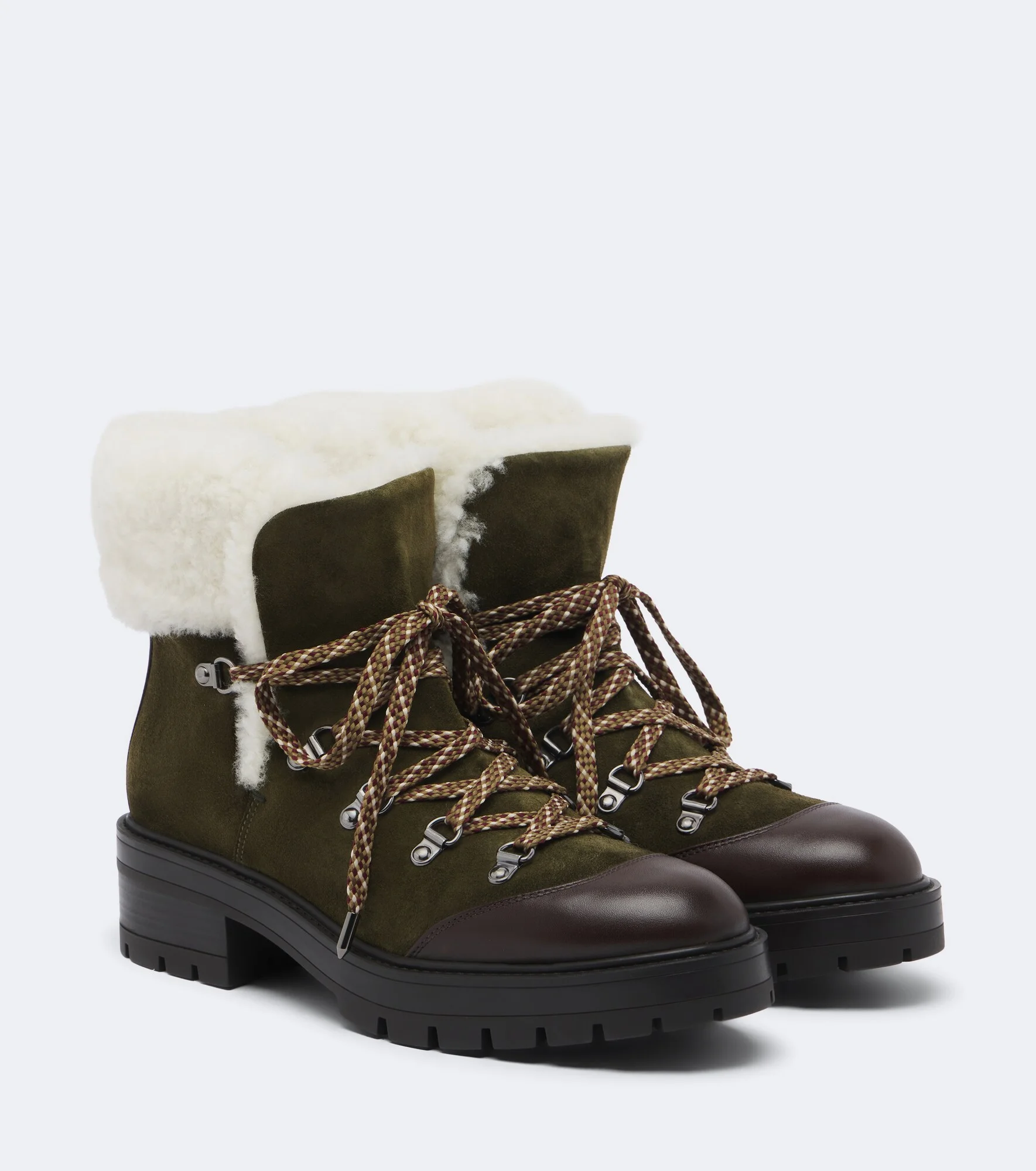 Val Disere suede lace-up boots - 1