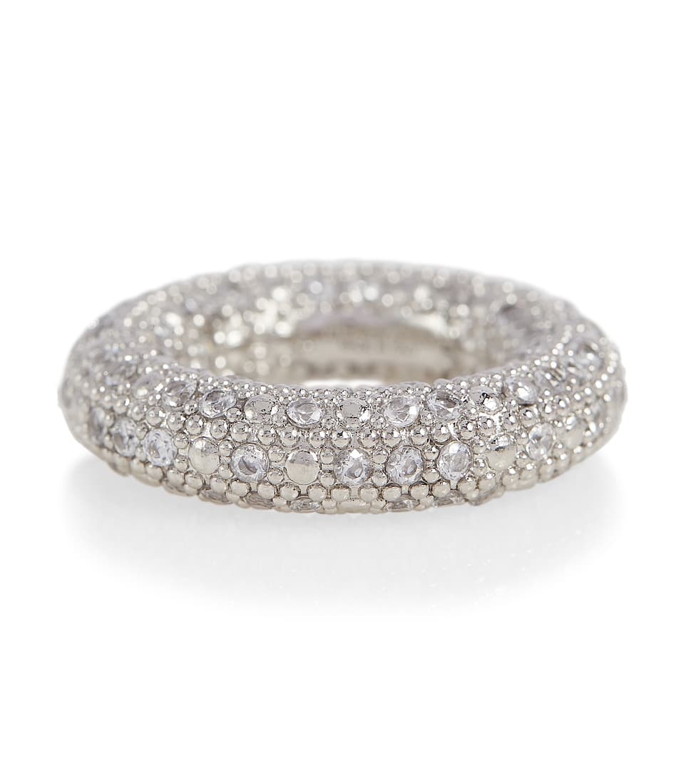 Crystal-embellished ring - 1