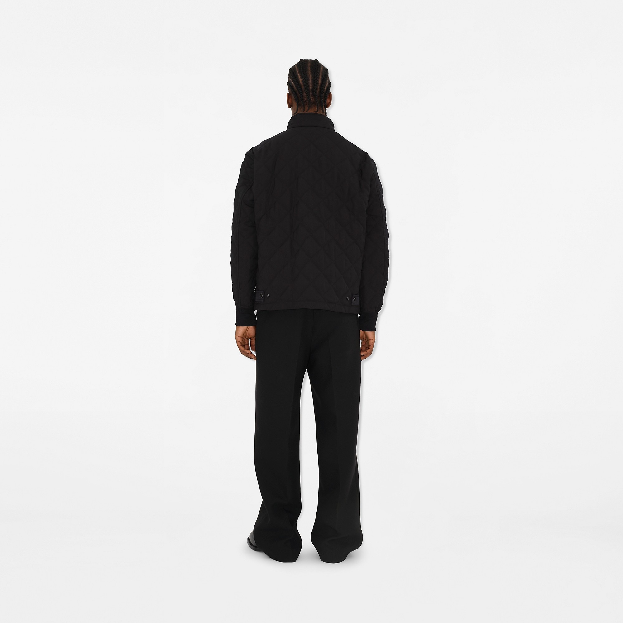 Quilted Thermoregulated Harrington Jacket - 4