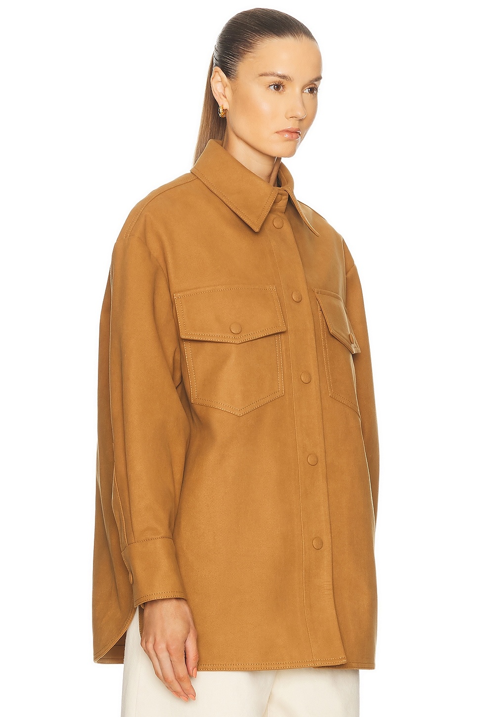 Suede Overshirt - 3