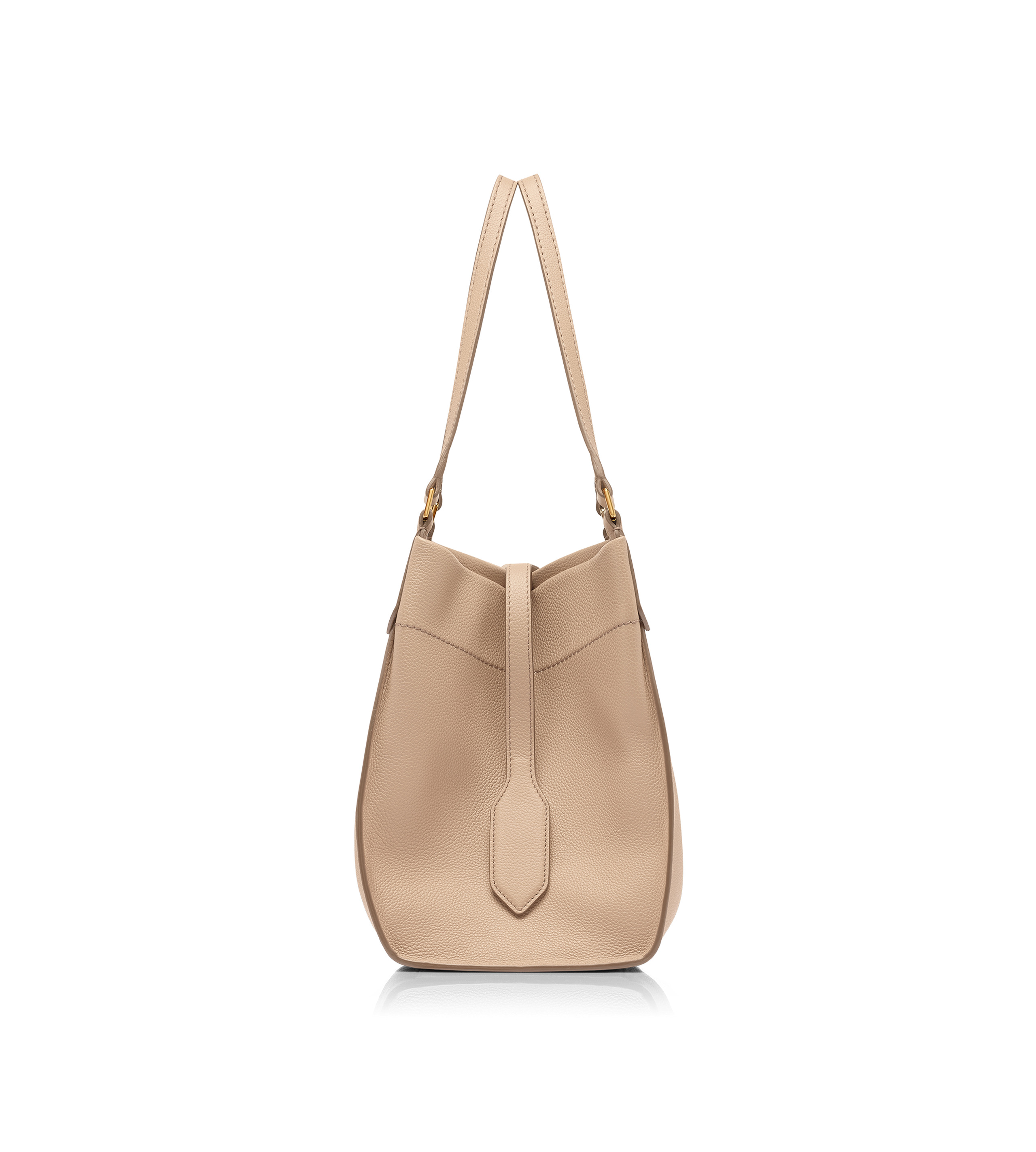 GRAIN LEATHER TARA MEDIUM TOTE - 3