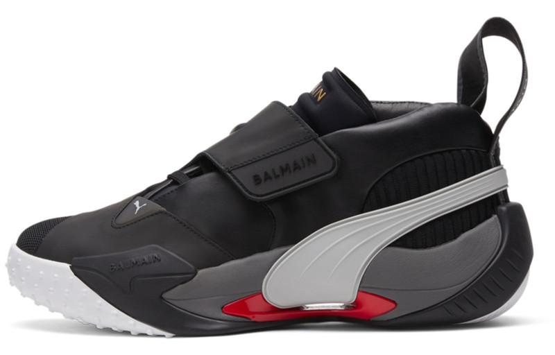 PUMA Court x Balmain 'Black High Risk Red' 195683-01 - 1