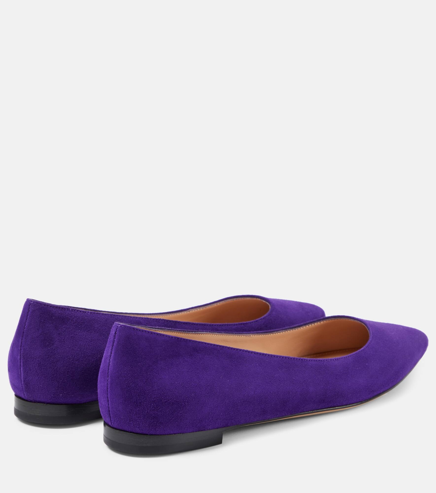 Gianvito suede ballet flats - 3