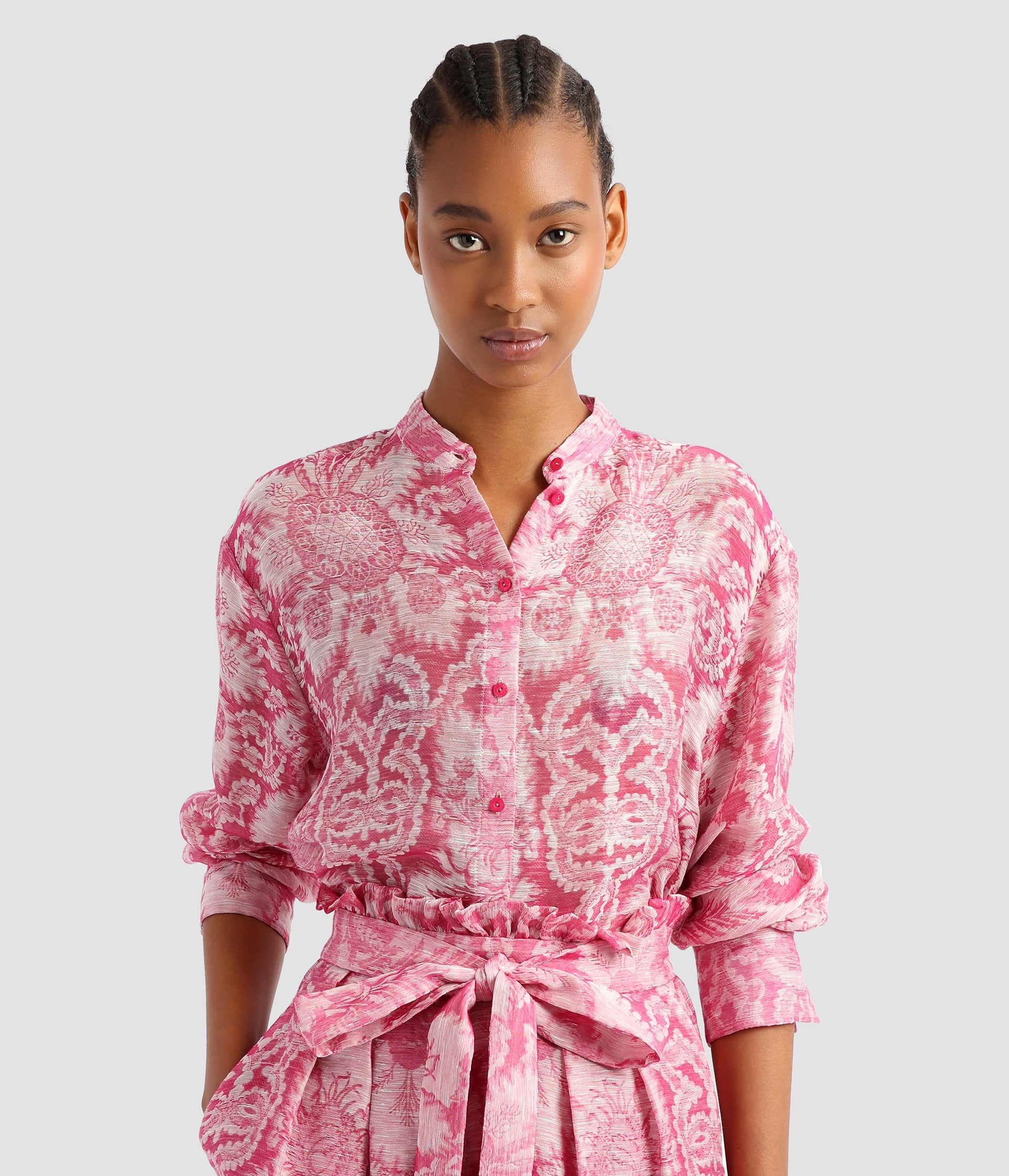 LONG SLEEVE SHIRT OPEN BACK - 5
