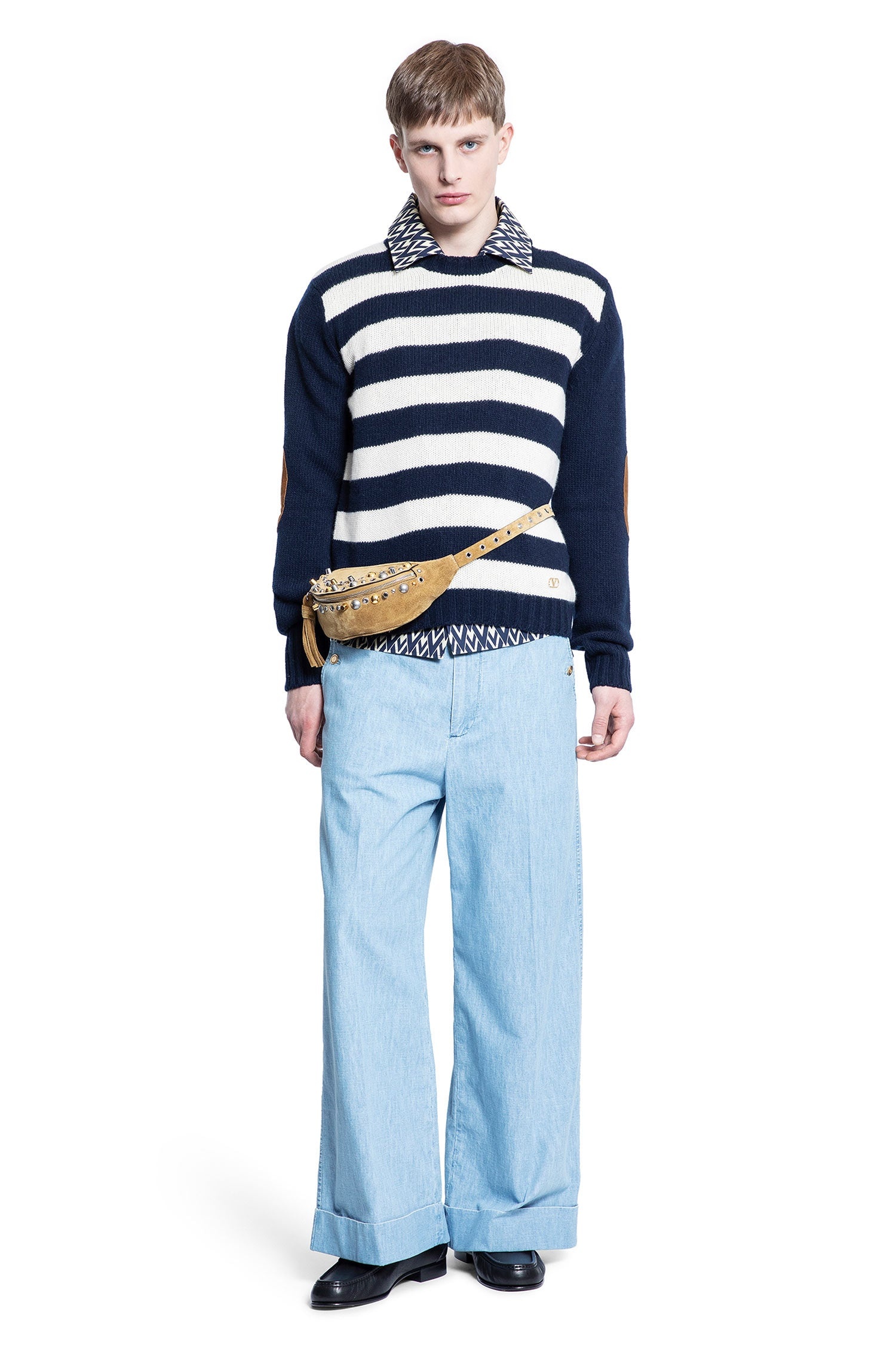 Striped-Wool-Cashmere-Jumper - 4