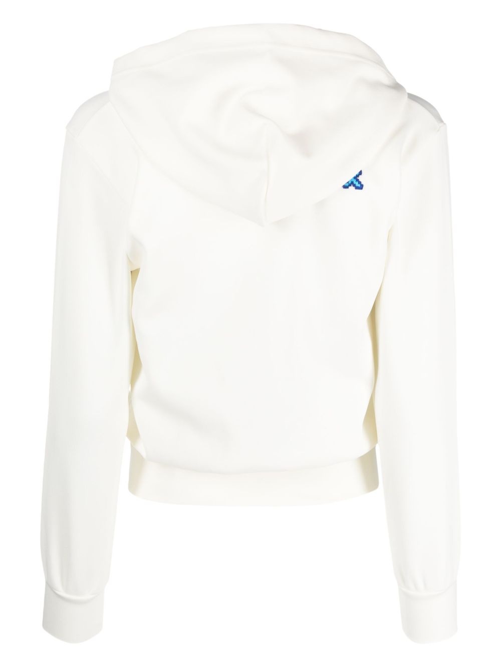 x the Artist Invader pixelated-appliqué hoodie - 2