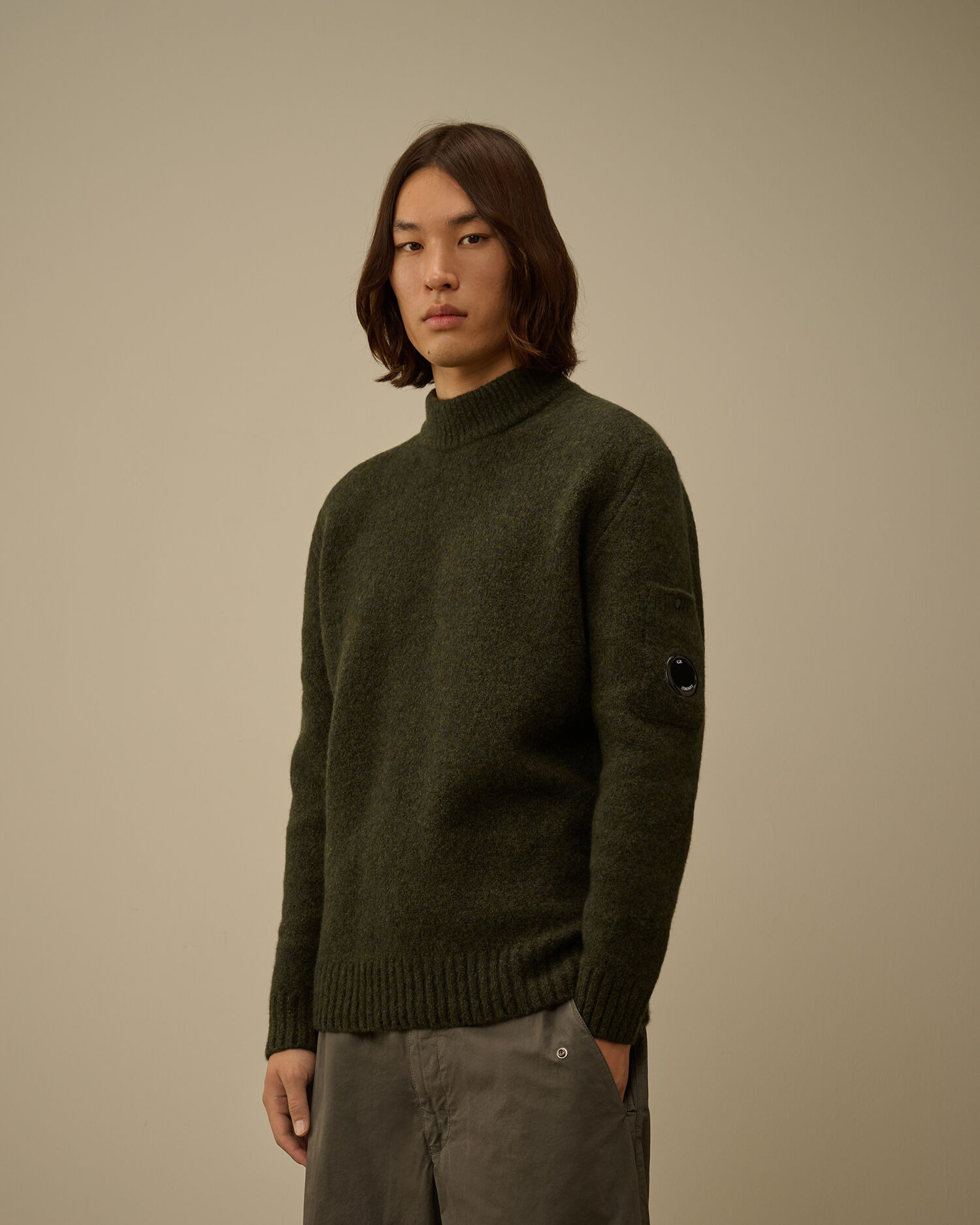 Extrafine Merino Wool Mockneck Sweater - 3