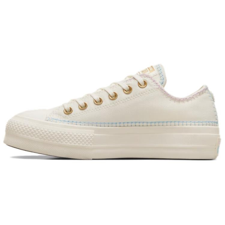(WMNS) Converse All Star Lift Shoes 'Cream White' A08732C - 3