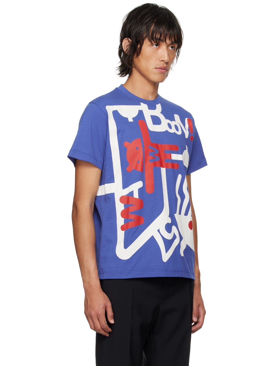 Blue Loving An Alien T-shirt - 2